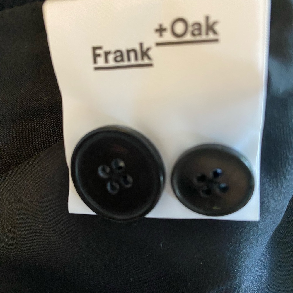 NWT Frank & Oak Wool Double Breasted Oversized Jacket / Blazer Size XS - Picture 10 of 11